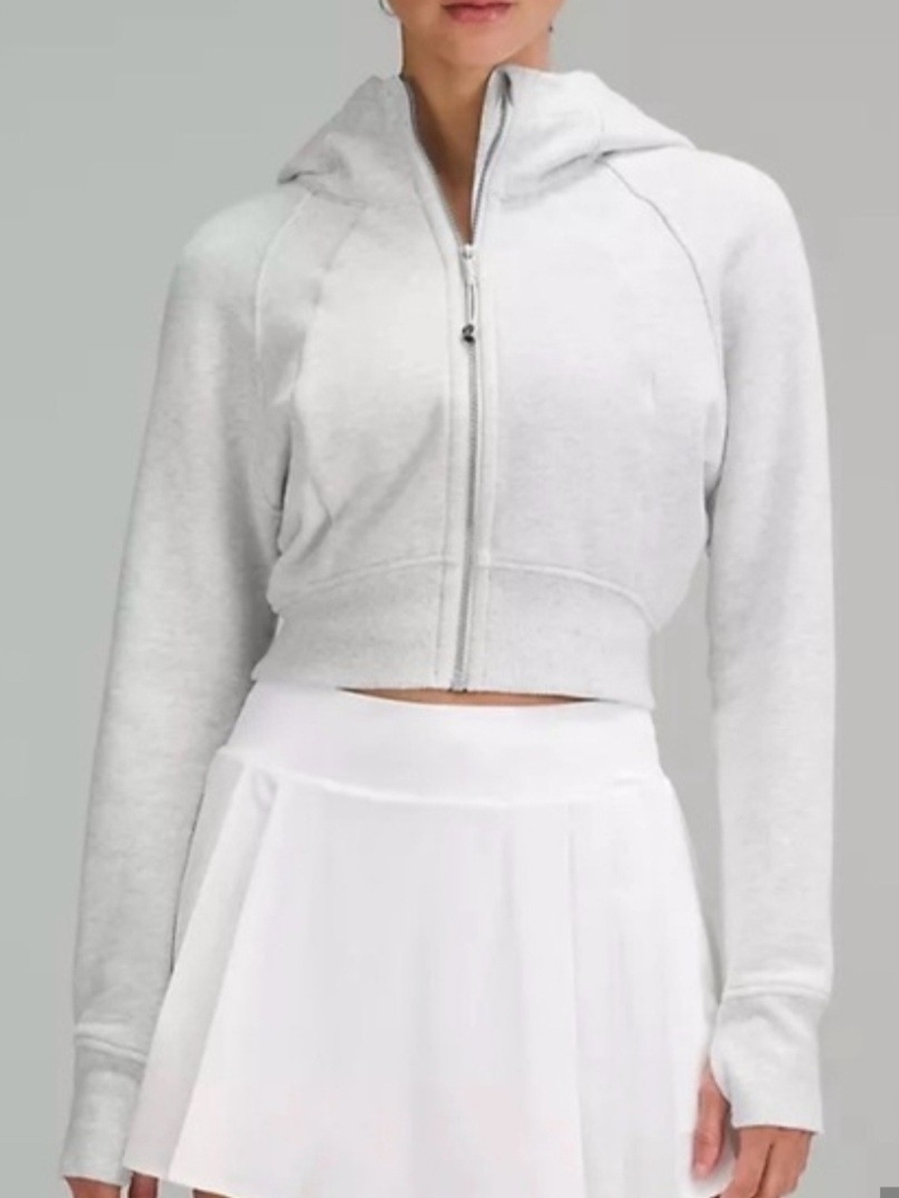 Lululemon Scuba Full-Zip Cropped Hoodie - Picture 2 of 16